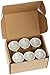 Amazon Basics 50 Watt Equivalent, 3000K Warm White, Dimmable, 15,000 Hour Lifetime, PAR20 LED Light Bulb, 6-Pack