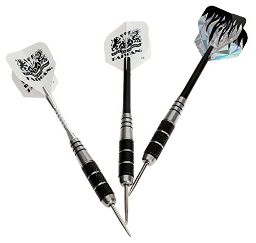 Taloyer Steel Tip Darts Tungsten Barrel Aluminium Dart Shaft Professional Set &Case - Thumbnail 3