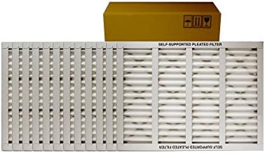 Sterling Seal KP-5251082750 Purolator Key Pleat Extended Surface Pleated Air Filter, Mechanical MERV 8, 19.5" Height, 0.75" Thick, 29.5" Width (Pack of 12)