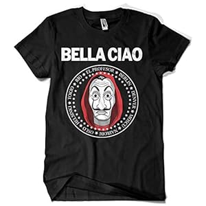 Camisetas Bella Ciao La Casa de Papel