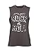 Womens It's Only Rock N Roll Distressed Tank Top Tee – Size Large