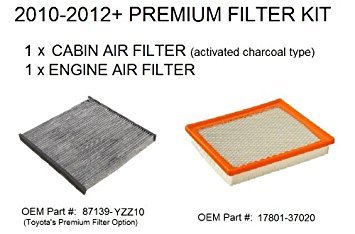 Arrow Special Parts Prius Premium Engine Air Filter And Cabin Air