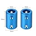 uxcell 10mm to 10mm Bore Rigid Coupling Set Screw L25XD16 Aluminum Alloy,Shaft Coupler Connector,Motor Accessories,Blue