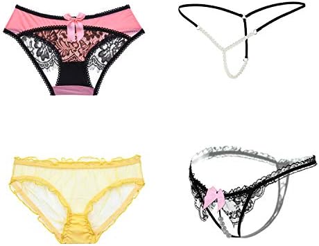 Vivly Bodas Women's Cheeky Panties Underwear Variety Pack