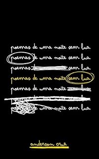 Livro poemas de uma noite sem lua.