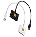 2 pk 8 pin to 30 pin Cables Converters for Apple iPhone 6/6 Plus/5s/5c/5 - blk wte