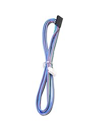 6pcs lot XH2.54 dopont Cable 4 Pines F F, color blanco terminal de color negro de alambre de motor paso a paso Motor conector de cables 3d impresión de Dupont, longitud 39.4 inch