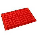 WYD 4 Cavity Silicone Waffle Mold, Non-Stick, Easy To Clean, Oven / Microwave / Dishwasher / Freezer safe, Heat Resistant Up To 450Â°F (Set of 2)