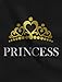 Tstars Princess Crown Shirt Gift for Daughter Little Toddler Girl Infant Kids Tshirt