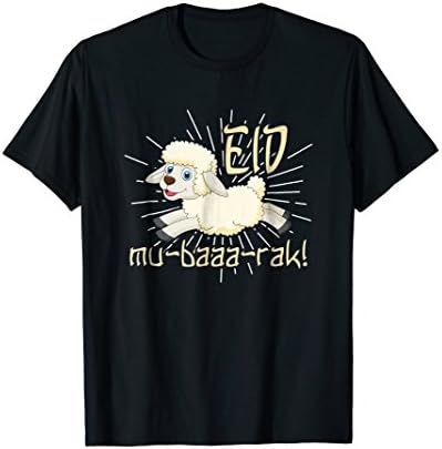 Eid Mubarak Sheep Cute Funny Eid Al-Adha Kids T-Shirt Gift