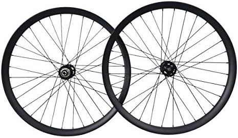 IMUST 27.5er Plus Carbon Clincher Tubeless Ready Wheelset 50mm Width Rim Powerway M74 Hubs