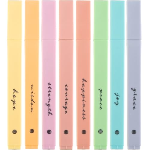DIVERSEBEE Bible Highlighters Soft Chisel Tip