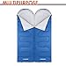 KingCamp Envelope Sleeping Bag 3 Seasons Sleeping Bag, Great for Kids, Boys, Girls, Teens and Adults Compact Waterproof Sleeping Bag with Compression Sack for Backpacking, Camping and Hiking