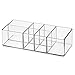 mDesign Bathroom Medicine Cabinet Organizer, for Tweezers, Medical Supplies, Contact Lenses, Cotton Balls - Clear