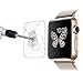 For Apple Watch,For Apple Watch Sport,For Apple Watch Edition (38mm ONLY) Tempered Glass Screen Protector High Definition Clear, Protect Your Apple Watch Screen from Scratches and Drops,100% Clear-view and TouchScreen Functionality, Extremely Smooth / Self-Healing / Bubble-Free Shield - Kit comes in Frustration-Retail Package(38mm only)