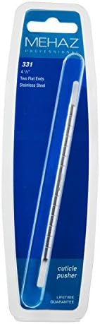 Mehaz Professional Cuticle Pusher, 5 Inch by Mehaz Professional