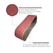 3-Inch x 21-Inch Belt Sander Paper,40 Grit Aluminum Oxide Sanding Belt,12 Pack (3x21in, 40 Grit)