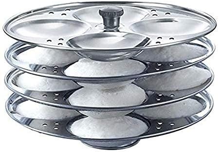 Stainless Steel Idli Maker Steamer Stand, Pan Cake, Dhokla and