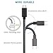 USB C Cable, USINFLY USB Type C Cable (6.6ft+10ft) 2 Pack Braided Fast Charger for Samsung Galaxy S8 Plus S8+, Moto Z/Play/Force, LG G6 G5, Nintendo Switch, Nexus 6P, Pixel XL, HTC 10 (Black)