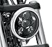 Wiipro 5-3/4 5.75 Daymaker LED Headlight for Motorcycles Harley Davidson Dyna Projector Driving Light Black