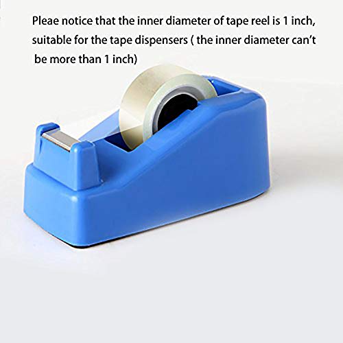 24 Rolls Transparent Tape Clear Tape Office Home School Tape, Each Roll 0.7 inch by 25 Yards