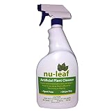 Nu-Leaf Spray & Drip-Dry Artificial Tree and Silk Plant Cleaner 32 FL.OZ
