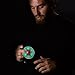 Fidget Force - Heart Eyes Emoji Glow in the Dark Spinner - Keeps Fidgety Hands at Play - ADHD, Anxiety, Autism & Stress Reducer - Hand Spinner & Fidget Spinner Toys for Adult - 9 Free Emoji Stickers