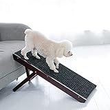 MEWANG 19" Tall Adjustable Pet Ramp