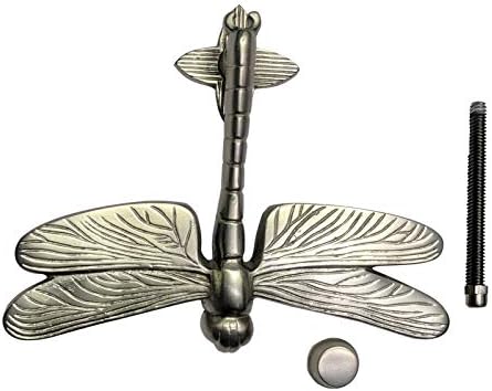 Adonai HardwareDragon Fly Brass Door Knocker (Satin Nickel)