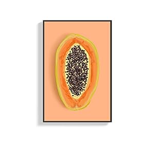 Framed Canvas Wall Art for Living Room, Bedroom Colorful Fruits Canvas Prints for Home Decoration Ready to Hang - 16x24 inches