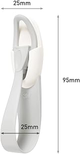 Command Cord Bundlers White 2 Pack Damage Free Hanging Organization Strips view 3