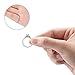 Rhodesy Invisible Ring Size Adjuster for Loose Rings, 8 Sizes Fit for Any Rings, Jewelry Guard Spacer Fitter with Jewelry Polisher