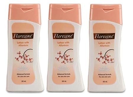 Florozone Lotion with Allantoin, 100ml (Pack of 3)