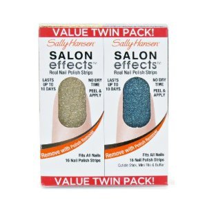 Sally Hansen Salon Effects Value Twin Pack - Glitz Blitz / Blue Ice