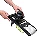 Fullstar Adjustable Mandoline Slicer - Stainless Steel Vegetable Cutter, Cheese Grater & Julienne Vegetable Slicer - Compact, Veggie Slicer Kitchen Gadget Slicer Dicer
