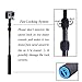 Smatree selfie stick SmaPole S1 All-aluminum Alloy Monopod Handheld Telescopic Pole for GoPro Hero 6/5/4/3+/3/2/1/Session/GoPro hero 2018/Action Cameras/HD Cameras/Cellphone