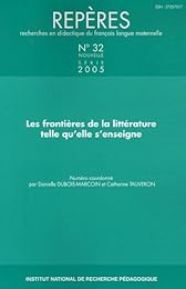 Les  frontières de la littérature telle qu'elle s'enseigne