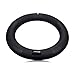 Trideer Exercise Yoga Ball Base, Keep Your Balance Stability Ball Stable, Suitable for 55-75cm, Pregnancy Seat Air Stability Ring for Birthing Exercises, Yoga, Pilates (Ring Only) (Black, Ring Only)