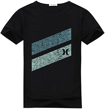 Novelty Eworld Unisex Hurley Green T Shirt (men)XXXL Black