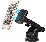 Yongcheng Magnetic Car Mount, Scalable Long Arm Universal Smart Phone Dashboard & Windshield Car Phone Holder for iPad iPhone 7 7Plus SE 6s 6 Plus 5s 5 Samsung Tablet Galaxy S7 Edge S6 S5 S4 Note HTC