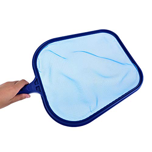 GKanMore Swimming Pool Skimmer Net Leaf Skimmer Net Plastic Rake Net for Spa Pond Pool, Pool Cleaner Supplies and Accessories