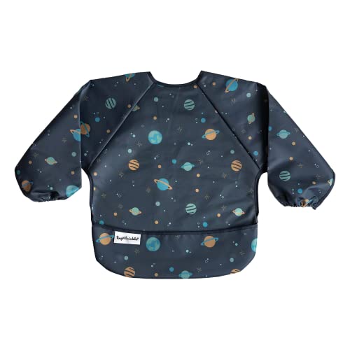 Tiny Twinkle Mess Proof Baby Bib, Cute Full Sleeve Bib Outfit