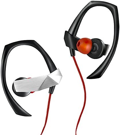 Bluetooth Headphones, ANCREU Wireless Sports Earbuds with Mic, Light Weight Metal Running Earphones Secure Earhook with Magnetic Clip, 10 Hours Play Time for Samsung iPhone