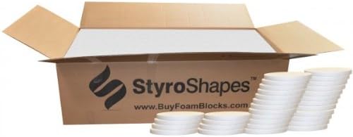 StyroShapes, Circle 2" x 20" Diameter - 14 Per Case