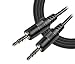 iMBAPrice 25 Feet Professional Quality Nickel Plated 3.5 mm Male/Male Stereo Audio Cable