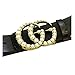 Fashion Pearl Belts For Women Leather Belts G Letter Buckle