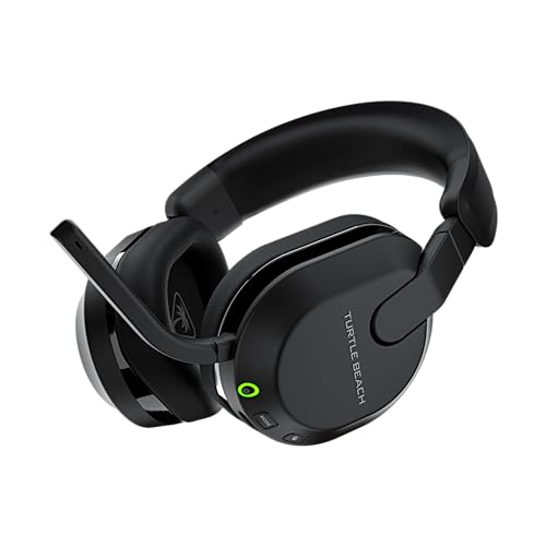 Turtle Beach Stealth 600 Auriculares inalámbricos multiplataforma amplificados para juegos para Xbox Series X|S, Xbox One, PC, PS5, PS4 y dispositivos móviles - Bluetooth, batería de 80 horas, micrófono con cancelación de ruido - Negro