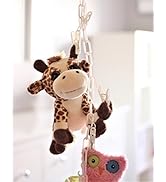 MiniOwls Multipurpose STORAGE Teddy CHAIN -White TOY ORGANIZER + 20 Clips for Plush Toys Art & Ac...