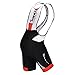 Santic Men's Pro 4D Padded Cycling Bib Short Black/White