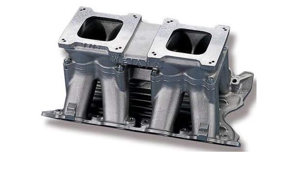 Amazon Com Brand New Weiand Hi Ram Intake Manifold 3200 9000 Rpm 351 Cleveland V8 4v Head Compatible With V8 Ford Small Block Automotive